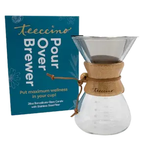 Glass Pour Over Coffee Brewer