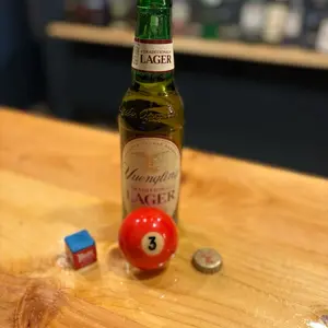 Number 3 Pool Ball Bottle Opener