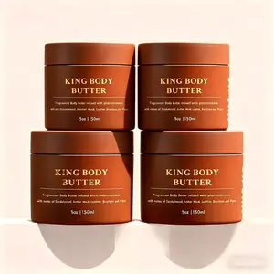 King Cologne Body Butter Deep Hydration & 24H Moisture | Luxury Skincare Must-Have for Glowing, Soft Skin | Perfect for Your Body Care & Self-Care Routine
