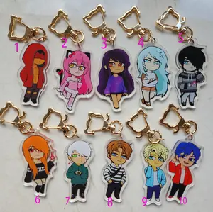 Mystreet Aphmau Acrylic Keychains, aphmau keychain, And Perfect For Bags, Keys, Or Gifts. Great For Daily Use
