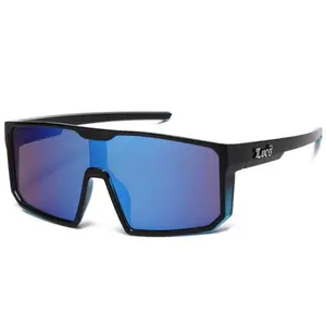 Locs Stylish Sunglasses with UV Protection Color Lenses, Black Frame & Durable Design