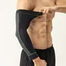 Unisex One Size Compression Elbow Sleeves (Set of 2) - Non-Slip, Breathable, Secure-Fit Elastic Sports Sleeves & Support Brace for Tennis Elbow, Gym Training, No-Slip Elastic Sports Sleeves & Support