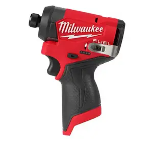 Milwaukee M12 FUEL 12V Lithium-Ion Brushless Cordless 1/4 in. Hex Impact Driver (Tool-Only)