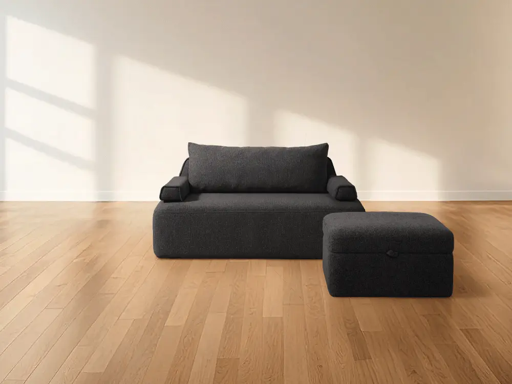 Cushie 2 Seater Modular Sectional Sleeper Sofa