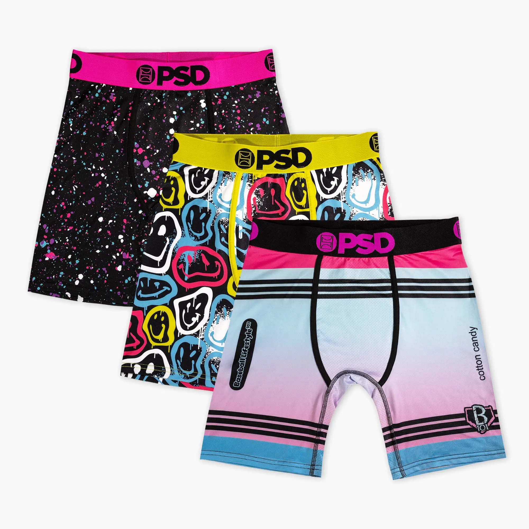 BL101 X PSD Sundae Bomber 3-Pack Youth Underwear