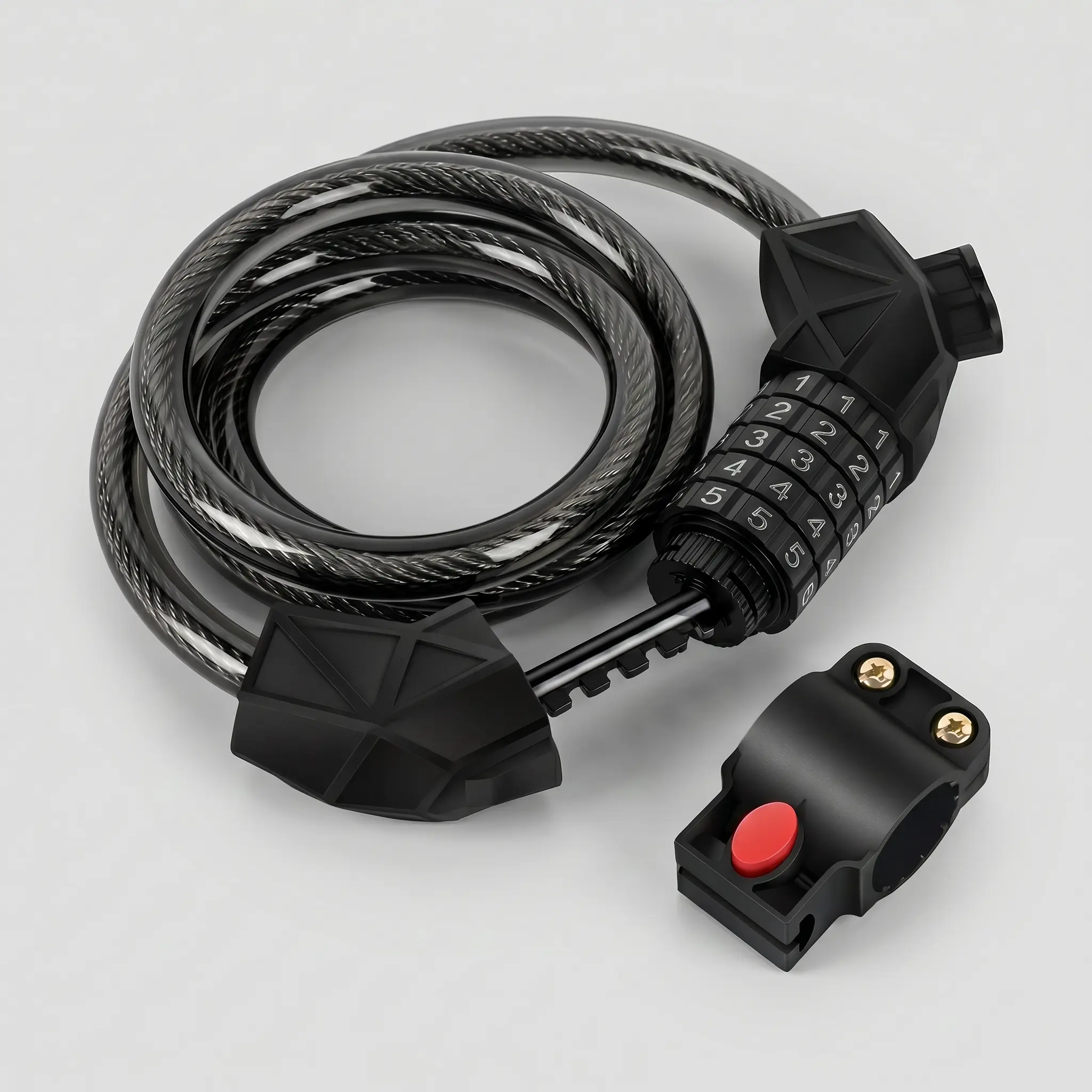 Electric Scooter Cable Lock with Keys, Anti-Theft Security Lock for Scooter & Bike Electric Scooter Cable Lock with Keys, Anti-Theft Security Lock for Scooter & Bike