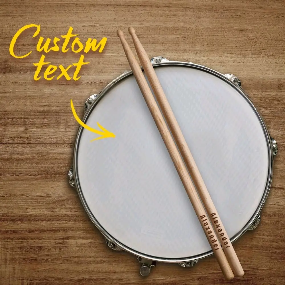Custom Engraved Drumsticks