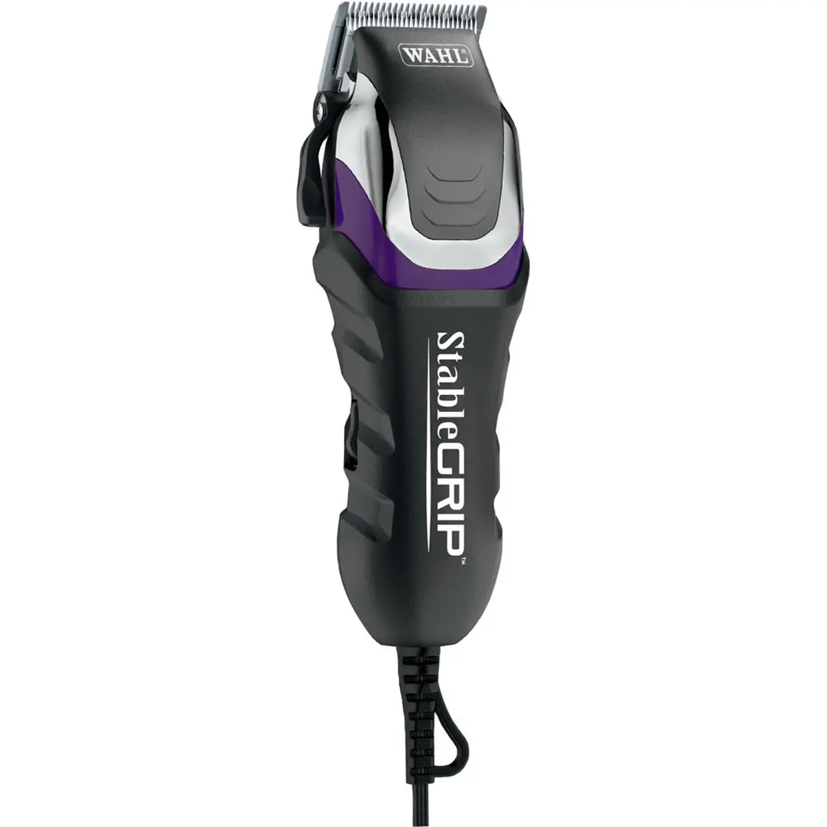 WAHL Medium Duty Corded Horse Clipper with Powerful Motor for Light Body Trimming and General Clipping of Face, Ears, and Fetlocks, Adjustable, Rubberized Grip