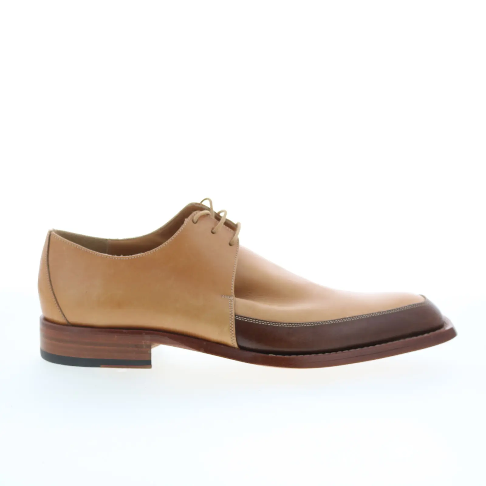 Giano Columbia 2013 Mens Brown Leather Lace Up Oxfords & Lace Ups Casual Shoes