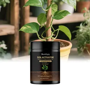 Soil Activator，Concentrated Humic Acid Formula for Lawn & Garden Plant Food Enhancer Yields 288 Gallons Fertilizer Lawn & Garden Soil Conditioner - Plant Food Enhancer, Concentrated Humic Acid