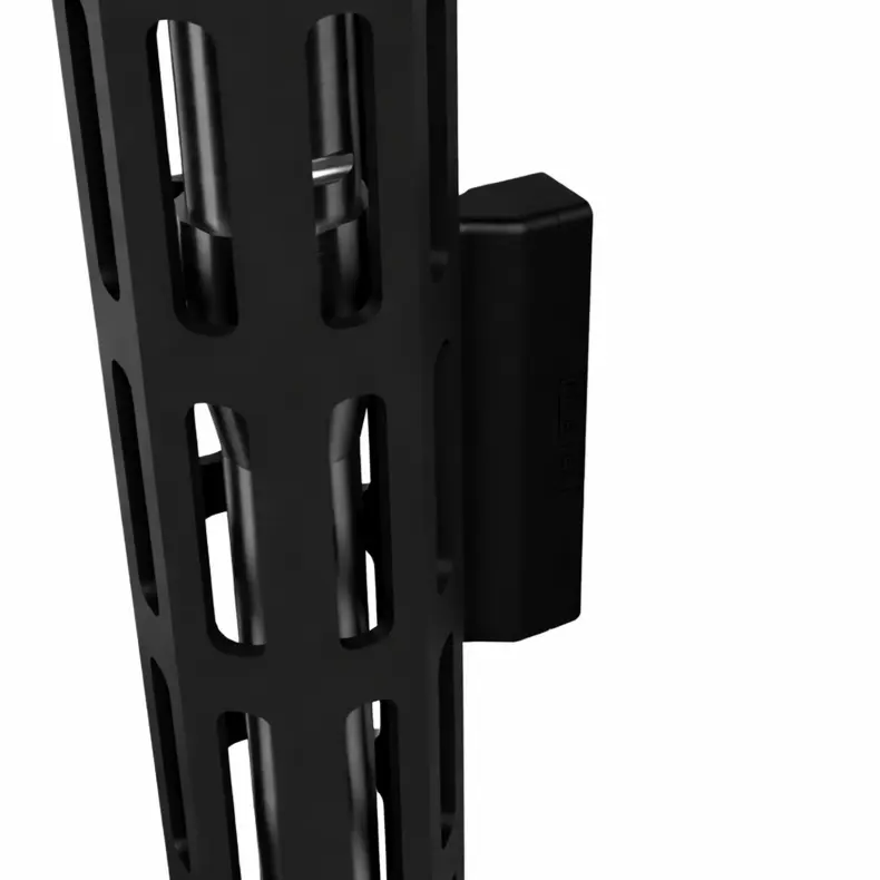 MagTEX M-LOK AR Wall Mount, Heavy-Duty Polycarbonate Vertical Organizer Rack, Low-Profile Space-Saving Wall Display for Security in Man Cave or Office, Supports 35lbs, Works on Drywall or Wood, Aesthetics