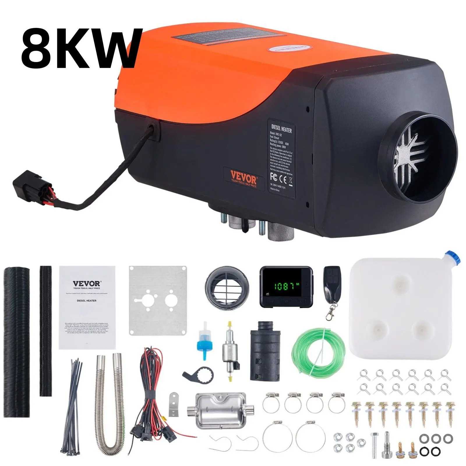 Separated - 8KW - Remote Controller