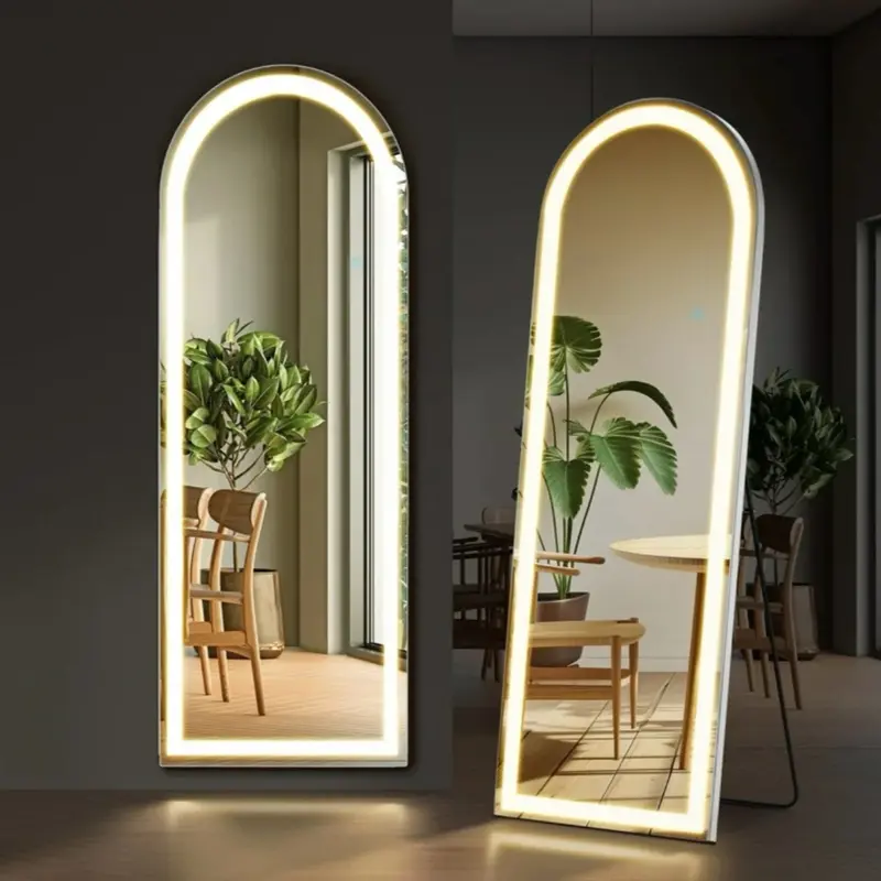 Full-Length LED Dimmable Floor Mirror
