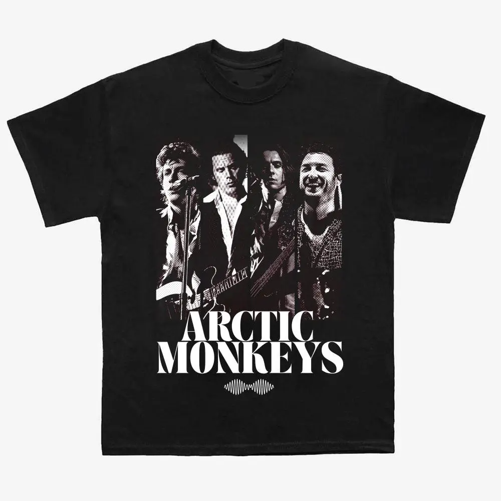 Arctic Monkeys Vintage Music T-Shirt, Alternative Rock Graphic Tee, Heavy Cotton Apparel