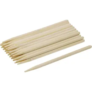 Heavy Duty Bamboo Stylus Sticks Craft Sticks for Scratching Drawing Christmas Thanksgiving Scratch Art Activity Craft Projects, 30PCS (12cm)