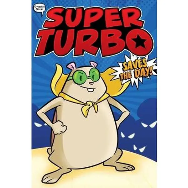 USED Book - Super Turbo Saves the Day! by Powers, Edgar (Paperback) - english