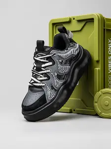 HOBIBEAR Men's shoes, youth board shoes, men's breathable dad shoes, trendy sports shoes