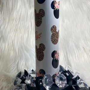 Minnie/Mickey Mouse Leopard Tumbler