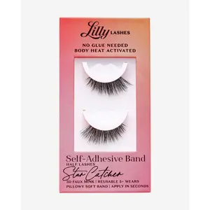 StarCatcher Half Lash 3D Faux Mink Self-Adhesive False Eyelashes StarCatcher Half Lash 3D Faux Mink Self-Adhesive False Eyelashes