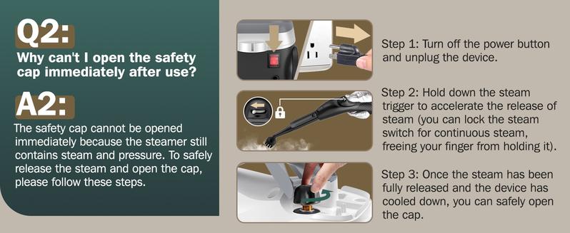 Phueut 1800W High-Pressure Steam Cleaner with 1.5L Tank & 28 Attachments for Home Multipurpose Floor Cleaning Chemical-Free Heavy-Duty Steamer Phueut 1800W High-Pressure Steam Cleaner with 1.5L Tank & 28 Attachments for Home Multipurpose Floor Cleaning Chemical-Free Heavy-Duty Steamer