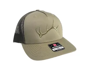 Elk Antler Richardson 112 OR YP Trucker Hat Custom Thread Color Snapback All Seasons