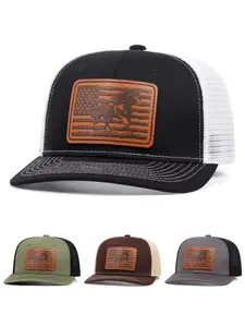 2026 New Personalized Creative Baseball Hat Labeling Wild Horse Printed Hip Hop Hat, Trucker Hat Outdoor Sports Sunshade Hat Daily Leisure Commuting Decorative Hat Male Female Same Style Breathable Mesh Hat