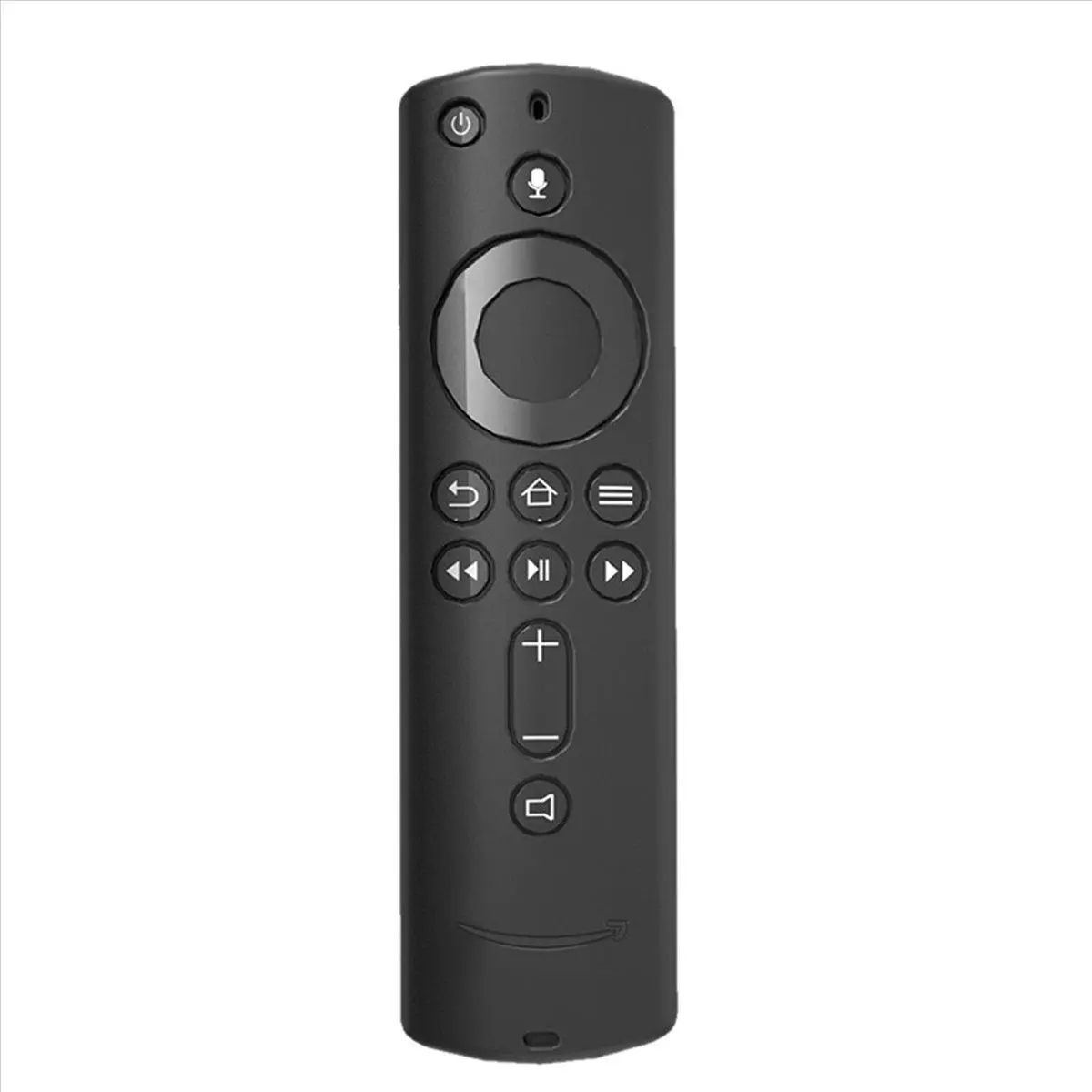 Replacement Silicone Remote Control Cover for Amazon 2nd Gen Alexa Voice Remote, Fire TV Stick & Cube - Durable, Dustproof, Shockproof, Washable for Easy Refresh, Precise Cutouts, Snug Fit, Black for Fire TV Users with Volume Control OK Access, Amazon Fir