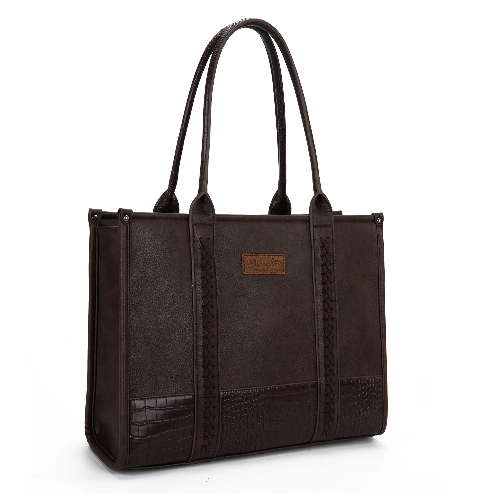 Wrangler Cow Print Tote Bag for Women Western Collection Top