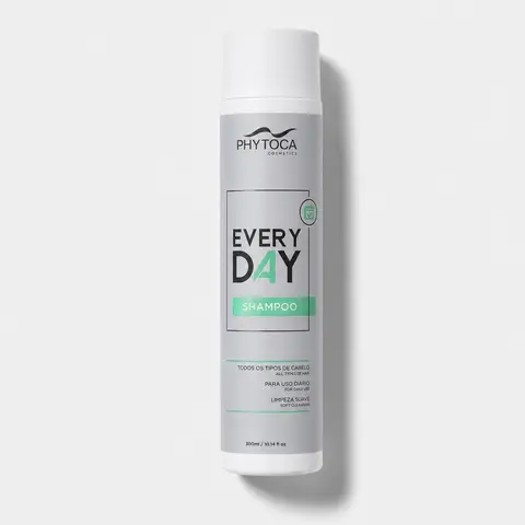 Phytoca Every Day Shampoo - Additive-Free, pH Balanced, Lightweight Daily Cleanser for All Types of Hair, Smooth and Shiny Results, Daily Use Comfort