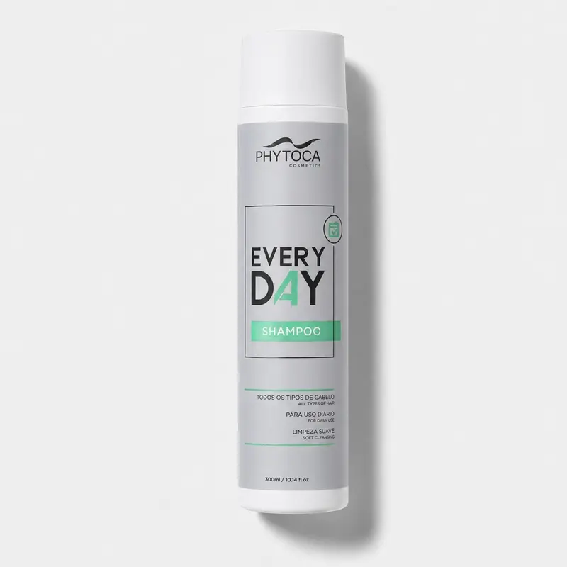 Phytoca Every Day Shampoo - Additive-Free, pH Balanced, Lightweight Daily Cleanser for All Types of Hair, Smooth and Shiny Results, Daily Use Comfort