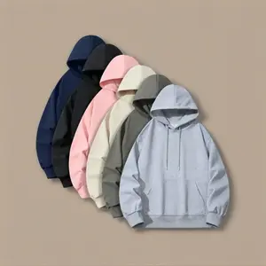 5-pack of Men's & Women's Loose Casual Hoodie  Heavy Hoodie Fit for Outdoor Travel Autumn Winter Top Thermal Long Sleeve Pullover Knitted Polyester Classic Breathable