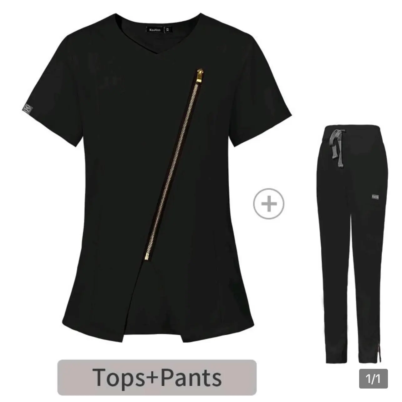 Zip Across Medical Uniform