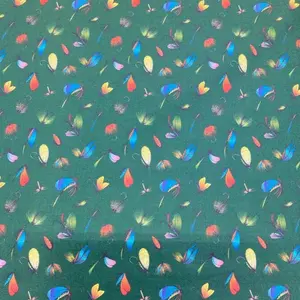 Fly Fishing Cotton Fabric