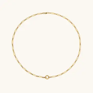 Charm Collector Necklace - Mantra Jewelry Stackable Clavicle Chain Trendy Jewelry