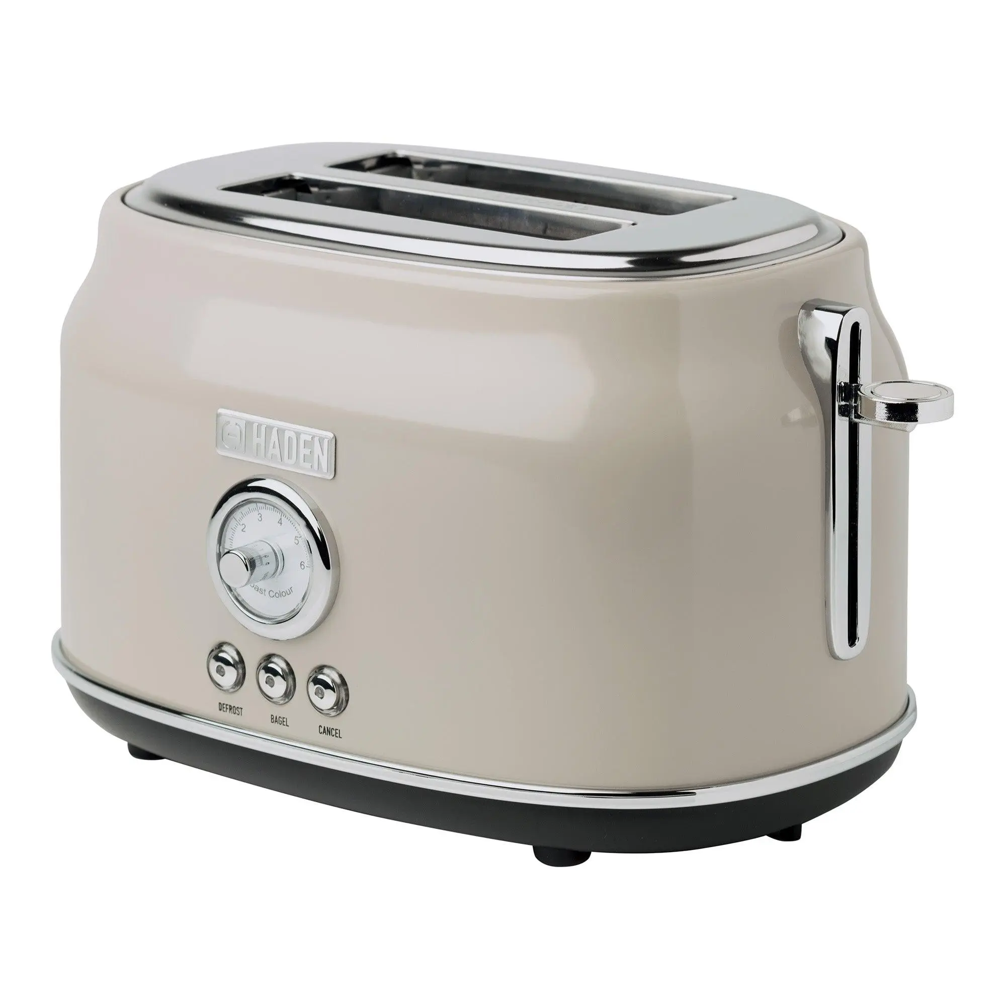 Haden Dorset Wide Slot Stainless Steel Retro Toaster Haden Dorset Wide Slot Stainless Steel Retro Toaster