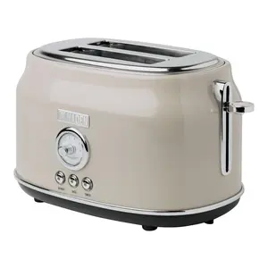 Haden Dorset Wide Slot Stainless Steel Retro Toaster