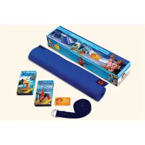 212 MAIN Easy Beginning Yoga Kit - Beginner Yoga Equipment with Mat, Colorful Box, and Instructional DVD Included