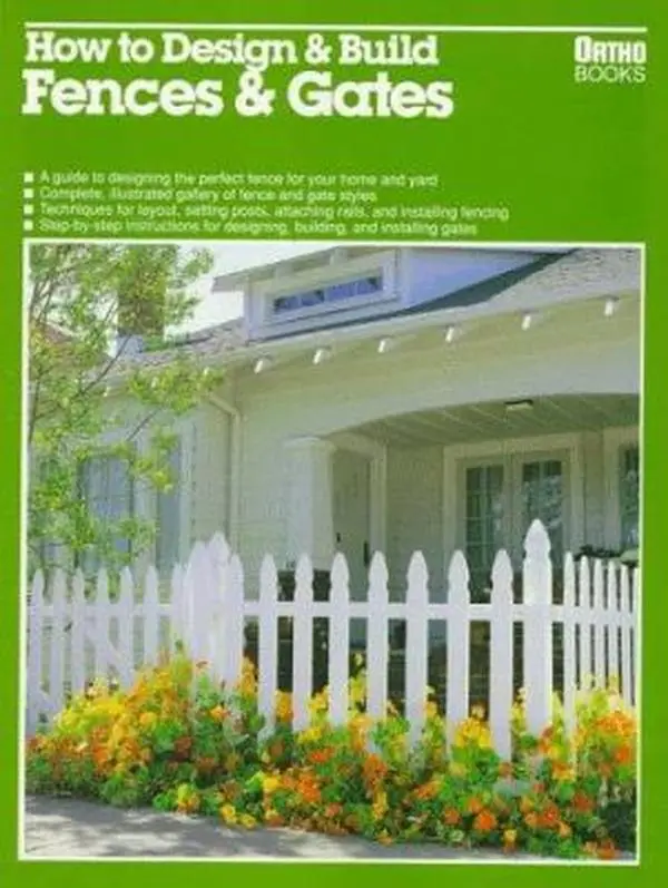 USED-How to Design & Build Fences & Gates by Jeff Beneke (Paperback)