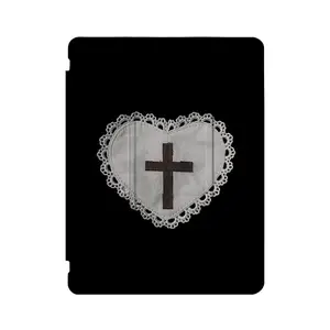 iPad Protective Case for 10.2/10.9/11 Inch, Soft Shell, Anti-Drop, Stain-Resistant, Pen Slot, Full Coverage, Cross Design, Compatible with Multiple Models