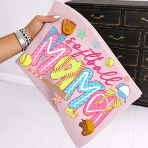 Softball Mama Coquette Tshirt Game Day