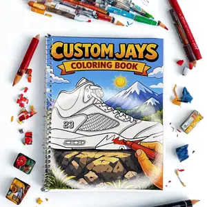 Custom Jays Coloring Books