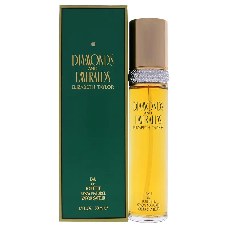Diamonds and Emeralds by Elizabeth Taylor for Women - 1.7 oz EDT Spray