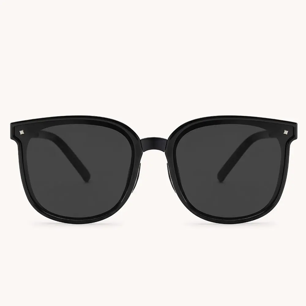 Unisex round foldable sunglasses with full frame, Instagram-style design, UV-protective lenses outdoorfun