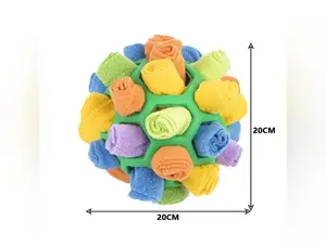 Interactive Dog Puzzle Toys Portable Pet Snuffle Ball