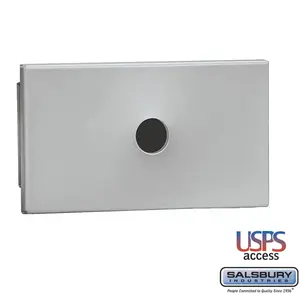 Salsbury 1090AU Recessed Mounted USPS Approved Key Keeper Box, Aluminum