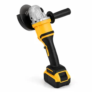 The wireless lithium battery portable 21V all-in-one angle grinder for grinding, polishing, rust removal and cutting is the perfect choice for giving to your father.
