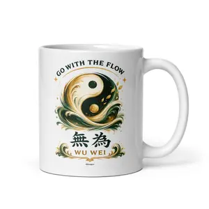 DDMagee's MOODS White glossy mug