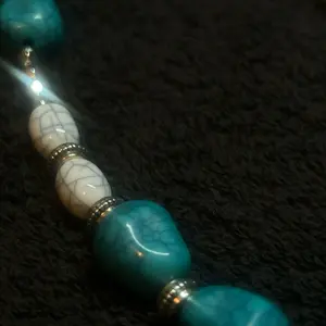 Western Turquoise Cell Phone Strap with Tether Tab for Smartphone Accessory - Cellphone