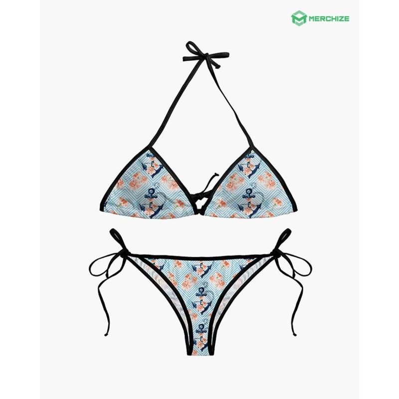 [Made-to-Order] VINCA - MATO RED TRIANGLE BIKINI SET, Classic Styles, Never Go Out of Fashion, Casual Cool, For Every Occasion
