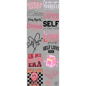 Be Your Own Sugar Daddy DTF Transfers Gang Sheet 22” wide x 60” long DIY Direct to Film T Shirt Transfers